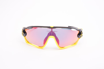 Sport glasses isolated on white