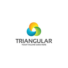 triangular technology logo company