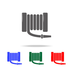 Fire hose icon. Elements of firefighter multi colored icons. Premium quality graphic design icon. Simple icon for websites, web design, mobile app, info graphics