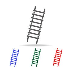 stairs icon. Elements of firefighter multi colored icons. Premium quality graphic design icon. Simple icon for websites, web design, mobile app, info graphics