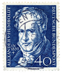 German Geographer and Explorer Alexander von Humboldt Postage Stamp