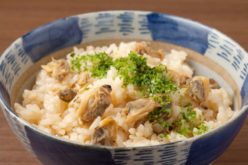 あさりご飯