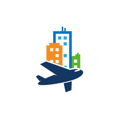 Travel Town Logo Icon Design