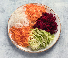 Vegetable noodles