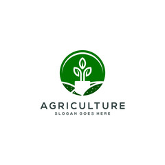 agriculture logo template 