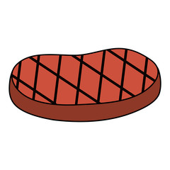 meat beef isolated icon vector illustration design