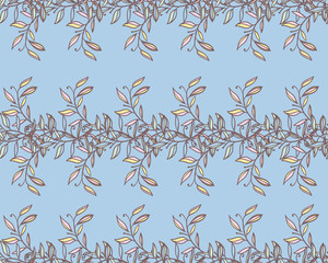 Vintage Floral Seamless Background