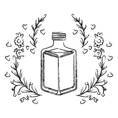 tequila bottle drink icon