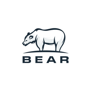 bear logo template