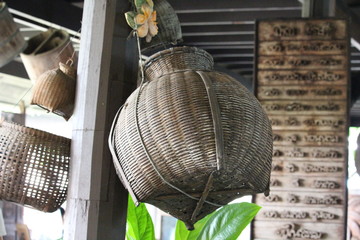 Bamboo basketry