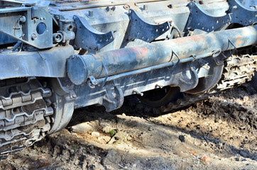 Rückansicht Panzer T55A