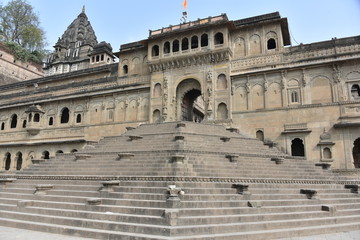 Ahilya Bai fort, Maheshwar, Madhya Pradesh, India