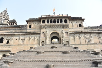 Fototapeta na wymiar Ahilya Bai fort, Maheshwar, Madhya Pradesh, India