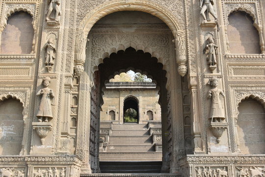 Ahilya Bai fort, Maheshwar, Madhya Pradesh, India