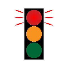 Traffic light red 14.02