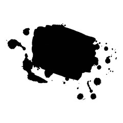 Abstract red nk blot background. Vector illustration. Grunge texture for cards and flyers design.