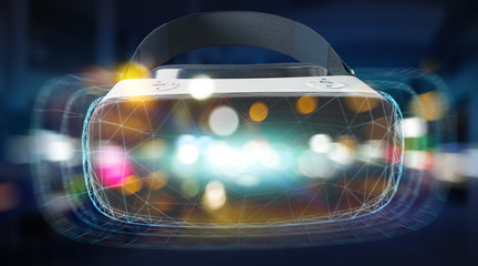 Plakat Virtual reality glasses technology illustration 3D rendering