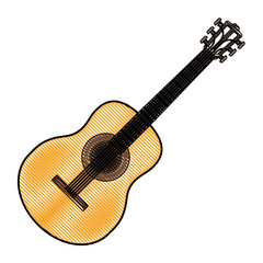 acoustic guitar instrument icon