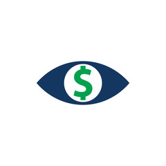 Vision Money Logo Icon Design
