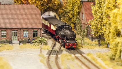 railway model, train