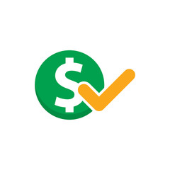 Check Money Logo Icon Design