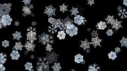 Snow. Alpha Channel Included. - Powered by Adobe