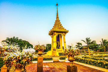 Royal Crematorium Replica at Phayao Province