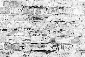 Obraz premium Brick texture with scratches and cracks