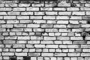 Brick texture with scratches and cracks