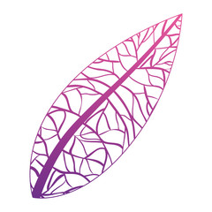 leaf ecology single icon