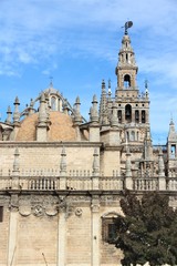 Fototapeta na wymiar Giralda Tower, Sevilla