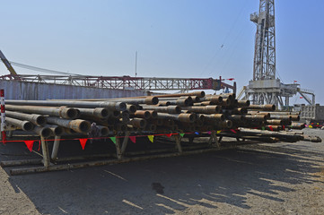 Naklejka premium Piping and valves