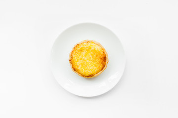 delicious croissant tart with filling