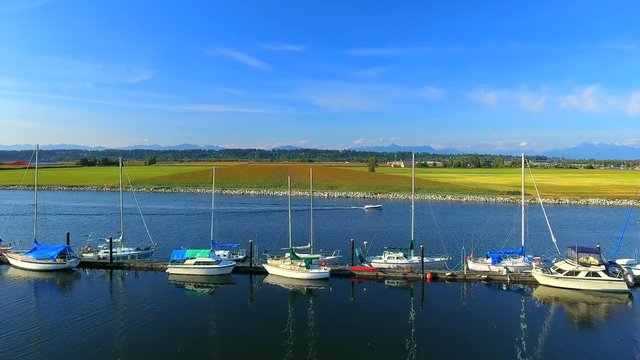 Hidden Scenic Places Around Nicomekl River in South Surrey BC Canada