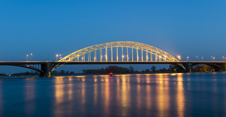 Waal Bridge Night  