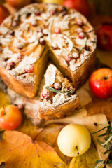 Thanksgiving dessert from apples