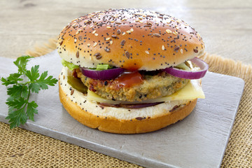 burger végétarien