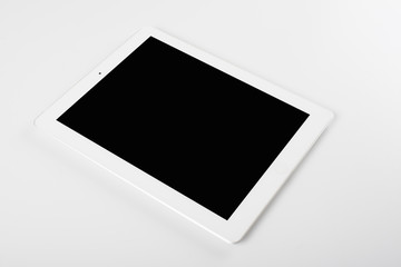 Tablet on white background. Isolated.
