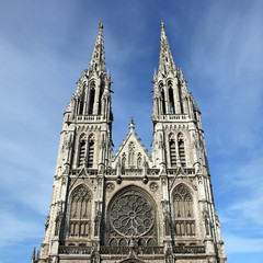 front facade of saint peter and paul church 