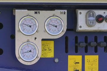 Naklejka premium Manometer