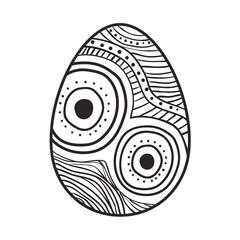 happy easter egg paint