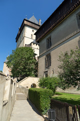 Fototapeta na wymiar Karlstejn Castle, Central Bohemia, Czech Republic.