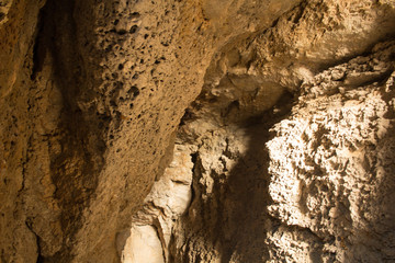 Stunning views of the vaults of the natural cave.