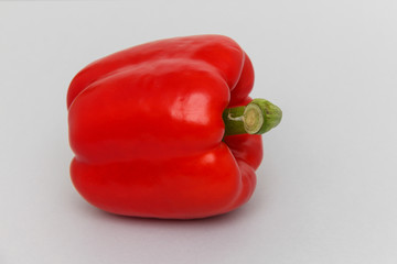 Bulgarian pepper on a light background