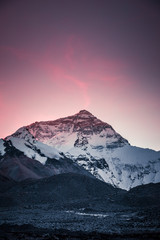 Everest at dawn - obrazy, fototapety, plakaty