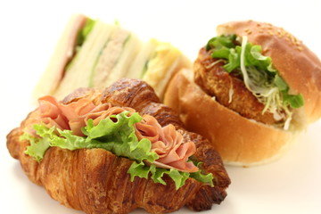 サンドイッチ　クロワッサン