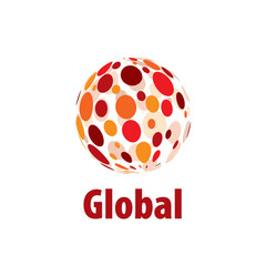 vector logo globe