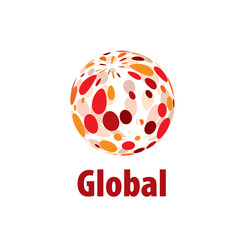 vector logo globe