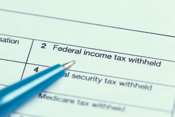 Tax Time. Concept Image.