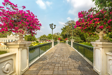 Bang Pa-In Royal Palace. Province. Thailand.